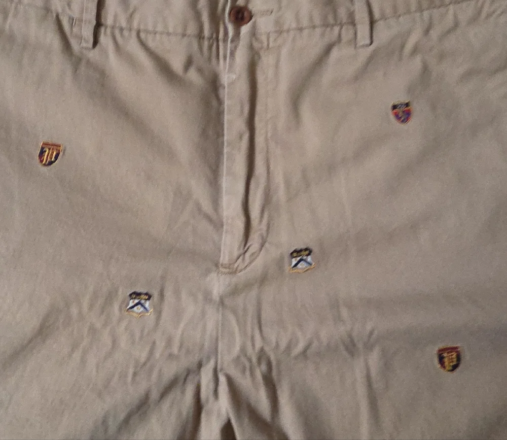 Polo by Ralph Lauren Khaki Embroidered Men's Shorts - Picture 3 of 7